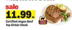 Meijer Certified Angus Beef Top Sirloin Steak offer