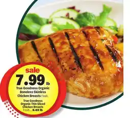 Meijer True Goodness Organic Boneless Skinless Chicken Breasts offer