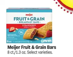 Meijer Meijer Fruit & Grain Bars offer