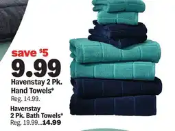 Meijer Havenstay 2 Pk. Hand Towels offer