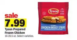 Meijer Tyson Prepared Frozen Chicken offer