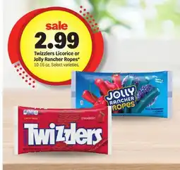 Meijer Twizzlers Licorice or Jolly Rancher Ropes offer