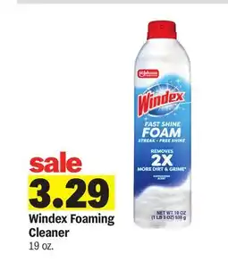 Meijer Windex Foaming Cleaner offer