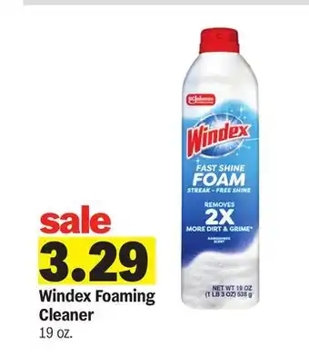 Meijer Windex Foaming Cleaner offer