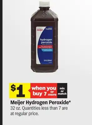 Meijer Meijer Hydrogen Peroxide offer