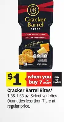 Meijer Cracker Barrel Bites offer