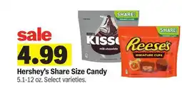 Meijer Hershey's Share Size Candy offer