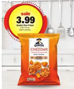 Meijer Quaker Rice Crisps offer