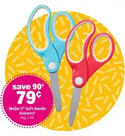 Meijer Meijer 5 Soft Handle Scissors offer