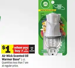 Meijer Air Wick Scented Oil Warmer Base offer