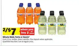 Meijer Minute Maid, Fanta or Barq's offer