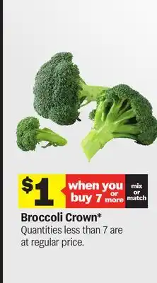 Meijer Broccoli Crown offer