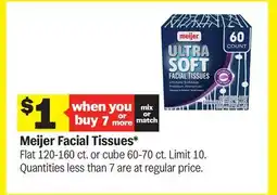 Meijer Meijer Facial Tissues offer