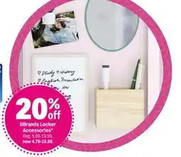 Meijer UBrands Locker Accessories offer