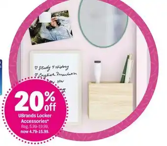 Meijer UBrands Locker Accessories offer