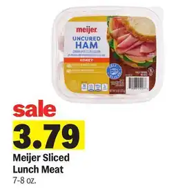 Meijer Meijer Sliced Lunch Meat offer