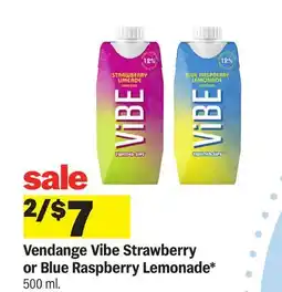 Meijer Vendange Vibe Strawberry or Blue Raspberry Lemonade offer