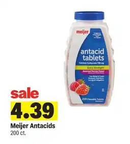 Meijer Meijer Antacids offer