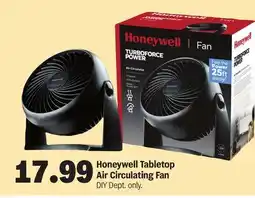 Meijer Honeywell Tabletop Air Circulating Fan offer