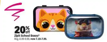 Meijer Zipit School Boxes offer
