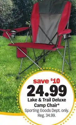 Meijer Lake & Trail Deluxe Camp Chair offer