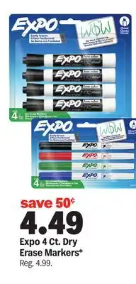 Meijer Expo 4 Ct. Dry Erase Markers offer