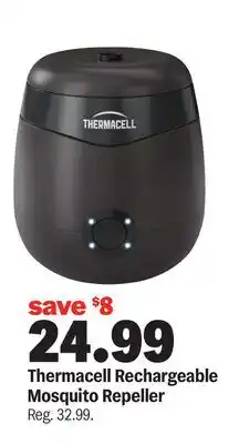 Meijer Thermacell Rechargeable Mosquito Repeller offer