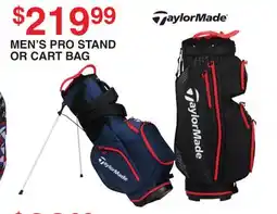 Dunham's Sports TAYLORMADE MEN'S PRO STAND OR CART BAG offer