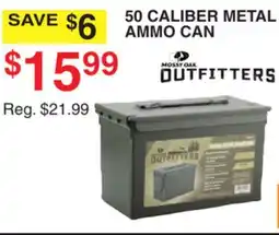 Dunham's Sports 50 CALIBER METAL AMMO CAN offer