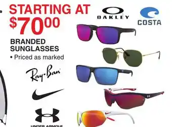 Dunham's Sports BRANDED SUNGLASSES offer