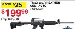 Dunham's Sports TM22 22LR FEATHER SEMI-AUTO offer