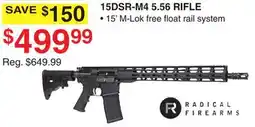 Dunham's Sports RADICAL FIREARMS 15DSR-M4 5.56 RIFLE offer