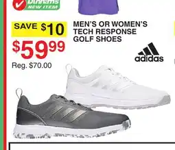 Dunham's Sports ADIDAS MEN'S OR WOMEN'S TECH RESPONSE GOLF SHOES offer