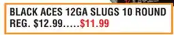 Dunham's Sports BLACK ACES 12GA SLUGS 10 ROUND offer