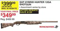 Dunham's Sports WINCHESTER SXP HYBRID HUNTER 12GA SHOTGUN offer