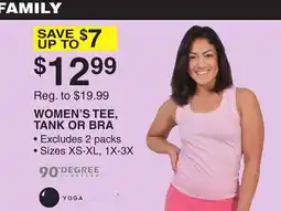 Dunham's Sports WOMEN'S TEE, TANK OR BRA offer