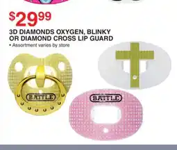 Dunham's Sports 3D DIAMONDS OXYGEN, BLINKY OR DIAMOND CROSS LIP GUARD offer