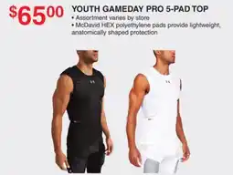 Dunham's Sports YOUTH GAMEDAY PRO 5-PAD TOP offer