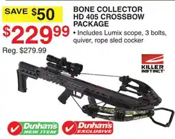 Dunham's Sports BONE COLLECTOR HD 405 CROSSBOW PACKAGE offer