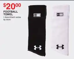 Dunham's Sports UNDER ARMOUR FOOTBALL TOWEL offer