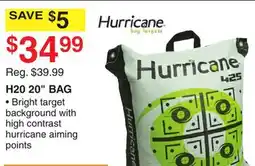 Dunham's Sports HURRICANE H20 20 BAG offer