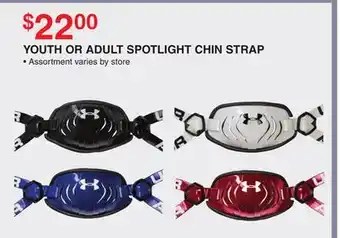 Dunham's Sports YOUTH OR ADULT SPOTLIGHT CHIN STRAP offer