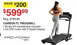 Dunham's Sports CARBON TL TREADMILL offer