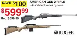 Dunham's Sports RUGER AMERICAN GEN 2 RIFLE offer