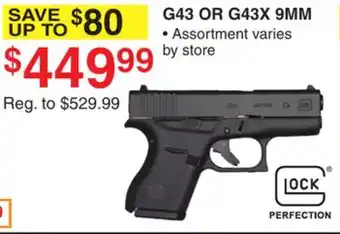 Dunham's Sports G43 OR G43X 9MM offer