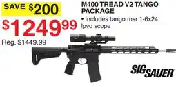 Dunham's Sports SIGSAUER M400 TREAD V2 TANGO PACKAGE offer