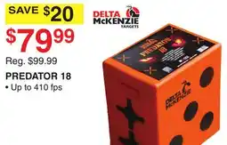 Dunham's Sports DELTA MCKENZIE PREDATOR 18 offer