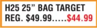 Dunham's Sports H25 25 BAG TARGET offer