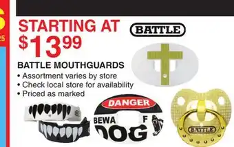 Dunham's Sports BATTLE MOUTHGUARDS offer