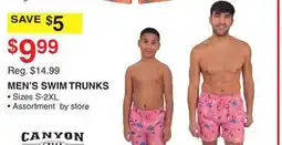 Dunham's Sports MEN'S SWIM TRUNKS offer